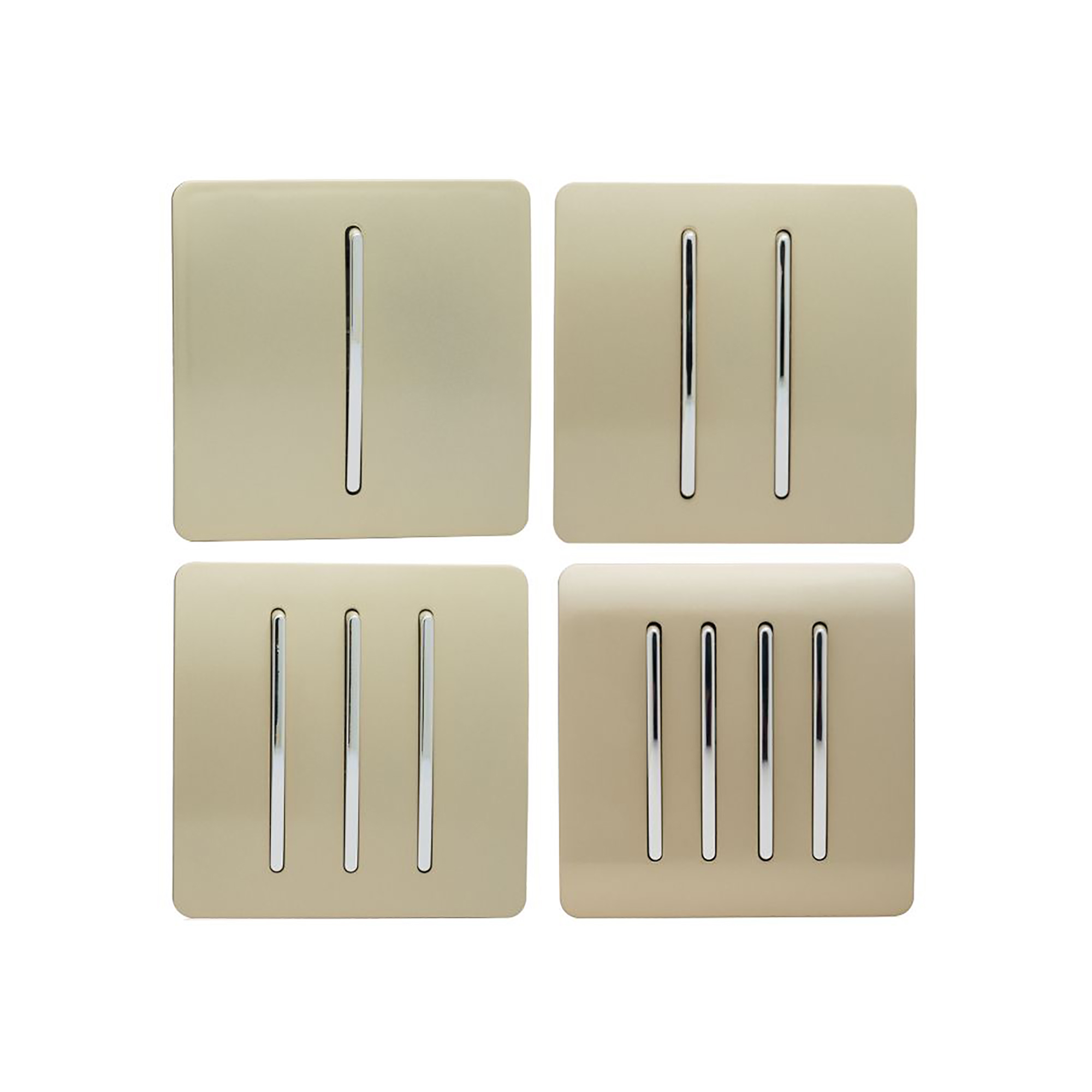 Trendi Gold Wiring Accessories Trendi Decorative Screwless Trendi Gold Wiring Accessories Trendi Decorative Screwless